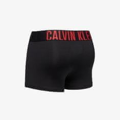Calvin Klein Boxerky Intense Power Trunk 3-Pack Black/ Grey/ White/ Red S S Černá
