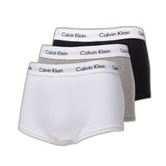 Calvin Klein Boxerky Low Rise Trunks 3 Pack Black/ White/ Grey L Různobarevný