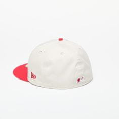 New Era Kšiltovka Philadelphia Phillies 59FIFTY Fitted Cap Ivory/ Front Door Red 7 5/8 Béžová