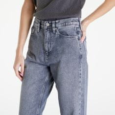 Calvin Klein Džíny Jeans High Rise Straight Jeans Denim Grey W30/L30 Šedá