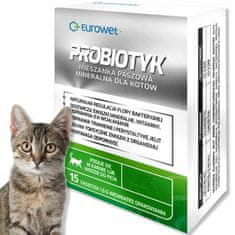 Eurowet Probiotikum Pro Kočky - Sáček 1,5G
