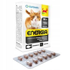 Eurowet Vítejte-Vet Kočka Energie Junior + Adult 60Tabl