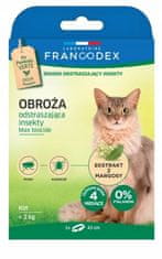 Francodex Repelentní Obojek Proti Hmyzu Pro Kočky Od 2Kg 43Cm [Fr179170]