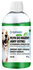 4DOGS Eurowet Ústní Voda Pro Psy A Kočky 250Ml