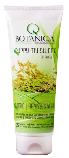 4DOGS Botaniqa Puppy My Sweet Oat Protein Šampon - Štěňata A Citliví Psi 250