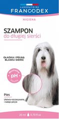 4DOGS Francodex Šampon Na Dlouhou Srst Sáček 20Ml