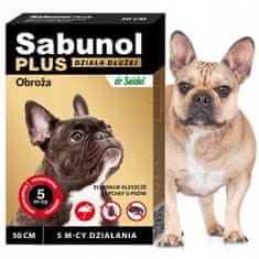 4DOGS Sabunol Obojek Plus Proti Blechám Pro Psa 50Cm