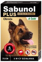 4DOGS Sabunol Obojek Plus Proti Blechám Pro Psa 75Cm