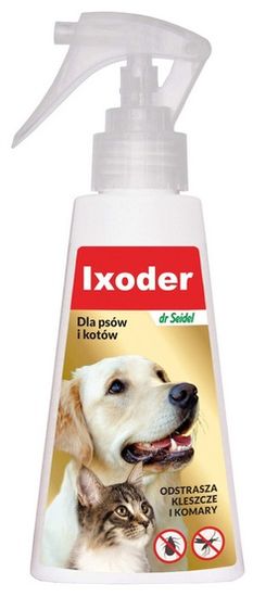 4DOGS Dermapharm Ixoder Repelentní Sprej Proti Klíšťatům A Komárům Pro Psa A Kočku 100M