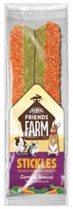 Vitapol Supreme Petfoods Tiny Friends Farm Stickles Mrkev A Brokolice 100G