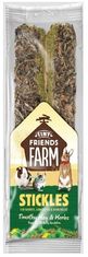 Vitapol Supreme Petfoods Tiny Friends Farm Stickles Timothy Hay & Herbs 100G