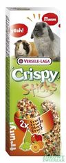 Vitapol Versele-Laga Crispy Sticks Rabbit & Guinea Pig Fruits - Baňky Pro Králíky