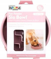 4DOGS Outward Hound Fun Feeder Tiny (Xs) Zpomalovací Miska Růžová [69754]