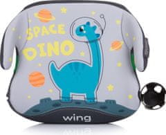 Chipolino Podsedák Wing i-Size 125-150cm Isofix, Space Dino