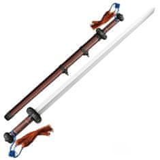 Cold Steel 88FG Battle Gim čínský meč 76,2 cm, dřevo Palisandr, mosaz, dřevěné pouzdro