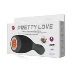 PRETTY LOVE Vibrační Masturbátor Tlak 12 Režimů Usb Sex