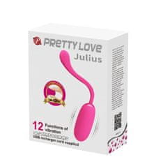 PRETTY LOVE Vibrační Vajíčko Vaginální Stimulátor 12 Režimů