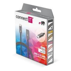 Connect IT USB kabel CCA-5010-AN USB-C (Type C) - USB, 1m