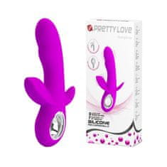 PRETTY LOVE Vibrátor S Análním Stimulátorem Klitorisu 35Režim