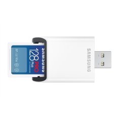 Samsung Paměťová karta PRO Plus SDXC 128GB + USB adaptér