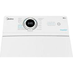 Midea Pračka s horním plněním MF100T80B/W-CZ