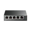 TP-Link Switch TL-SF1005LP 5x LAN, 4xPoE+, 41W, dosah 250m, kov