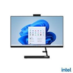 Lenovo All In One stolní počítač IdeaCentre/AIO 3 24IAP7/23,8&apos;&apos;/FHD/i3-1215U/8GB/256GB SSD/UHD/W11H/Black/2R (F0GH00YECK)