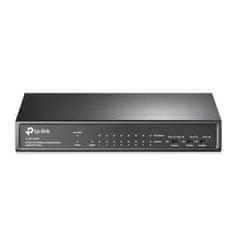 TP-Link Switch TL-SF1009P 9x LAN, 4x PoE+, 67W, kov