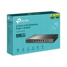 TP-Link Switch TL-SG105PP-M2 1x 2,5GLAN, 4x 2,5GLAN s PoE++, 123W