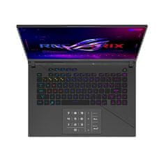 ASUS Herní notebook 16 ROG Strix G16/G614JZR/i9-14900HX/16&apos;&apos;/2560x1600/32GB/1TB SSD/RTX 4080/bez OS/Gray/2R (G614JZR-NEBULA005)