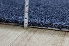 Spoltex AKCE: 79x140 cm Metrážový koberec Elizabet 182 modrá (Rozměr metrážního produktu Bez obšití)