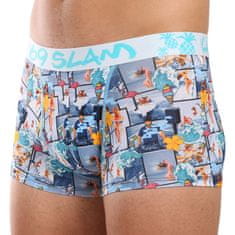 69 SLAM Pánské boxerky Hip SUMMER YACHT (MSYSYH-PO) - velikost XL