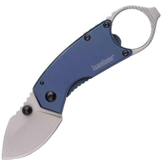 Kershaw K-8710 ANTIC kapesní nůž 4,4 cm, modrá, ocel, prstenec