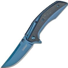 Kershaw K-8320 OUTRIGHT kapesní nůž s asistencí 7,6 cm, černá, modrá, G10, ocel
