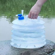 HOME & MARKER® Skládací nádrž na vodu s výlevkou (10 l) | AQUATANK