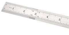 DREL linial příměr linijka nerdzevná 50 cm