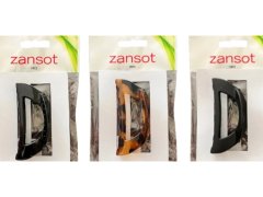 ZANSOT Zansot Sponka na vlasy Curved Classic Small 6,2 cm, 3ks