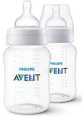 Philips Avent Láhev Anti-colic 260ml, 1m+, 2 ks