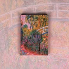 Grooters NOTIQUE Týdenní magnetický diář Claude Monet 2025, 11 x 16 cm