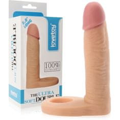 XSARA Strap-on anální dildo navlékané na penis dvojitá penetrace – 76996552