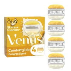 Gillette Venus ComfortGlide Coconut plus Olay náhradní hlavice 4ks