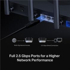 Mercusys Wi-Fi router MR47BE, Wi-Fi 7 - černý