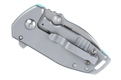 CRKT CR-2485B Squid Compact Blue malý kapesní nůž 4,4 cm, Stonewash, světle modrá, G10, ocel