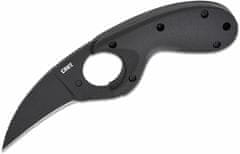 CRKT CR-2516K Bear Claw Black outdoorový nůž 6 cm, celočerná, GFN, pouzdro 