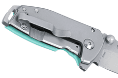 CRKT CR-2485B Squid Compact Blue malý kapesní nůž 4,4 cm, Stonewash, světle modrá, G10, ocel