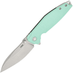 CRKT CR-2560 Ibis Blue kapesní nůž 7,8 cm, Stonewash, modrozelená, G10, ocel