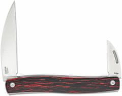 CRKT CR-4810 Forebear Red & Black kapesní nůž se 2 čepelemi, červeno-černá, G10