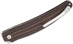 CRKT CR-5930 Ancestor Brown & Black kapesní nůž 9,1 cm, černo-hnědá, G10