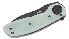 CRKT CR-5420 Bot Deadbolt Natural kapesní nůž 7,6 cm, černá, nefritová zelená, G10