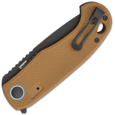 CRKT CR-7910 PSD II Coyote Brown kapesní nůž s asistencí 7,6 cm, černá, hnědá, G10